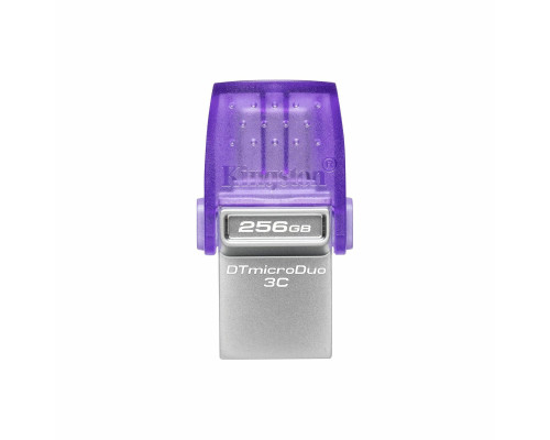 Flash Kingston USB 3.2 DT microDuo 3C 256GB (Type-A/Type-C) (200Mb/s) (DTDUO3CG3/256GB)