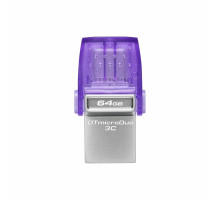 Flash Kingston USB 3.2 DT microDuo 3C 64GB (Type-A/Type-C) (200Mb/s) (DTDUO3CG3/64GB)