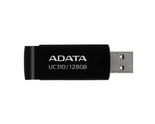 Flash A-DATA USB 3.2 UC310 128Gb Black (UC310-128G-RBK)