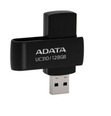 Flash A-DATA USB 3.2 UC310 128Gb Black (UC310-128G-RBK)