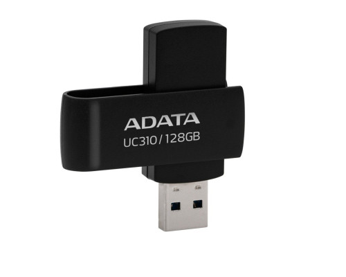 Flash A-DATA USB 3.2 UC310 128Gb Black (UC310-128G-RBK)