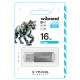 Flash Wibrand USB 2.0 Cougar 16Gb Silver (WI2.0/CU16P1S)