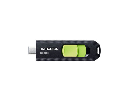 Flash Adata USB 3.2 Gen1 UC300 Type-C 256Gb Black/Green (ACHO-UC300-256G-RBK/GN)