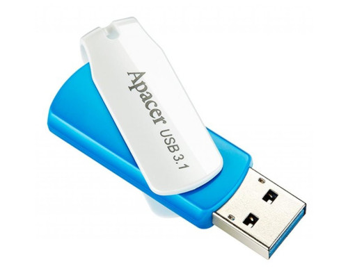 Flash Apacer USB 3.1 AH357 64GB Blue (AP64GAH357U-1)