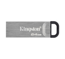 Flash Kingston USB 3.2 DT Kyson 64GB Silver/Black (DTKN/64GB)