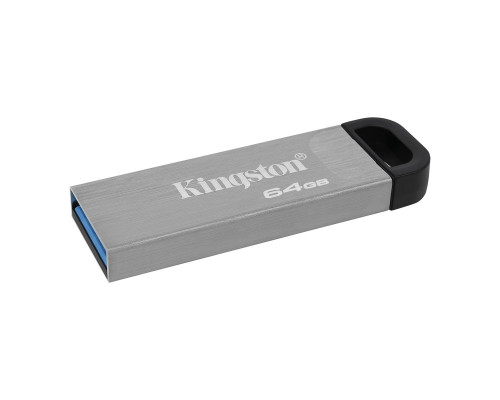 Flash Kingston USB 3.2 DT Kyson 64GB Silver/Black (DTKN/64GB)