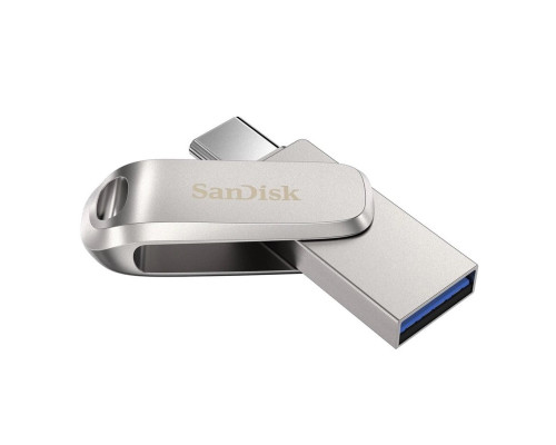 Flash SanDisk USB 3.1 Ultra Dual Luxe Type-C 256Gb (150 Mb/s) (SDDDC4-256G-G46)