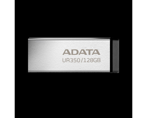 Flash A-DATA USB 3.2 UR 350 128Gb Silver/Black (UR350-128G-RSR/BK)