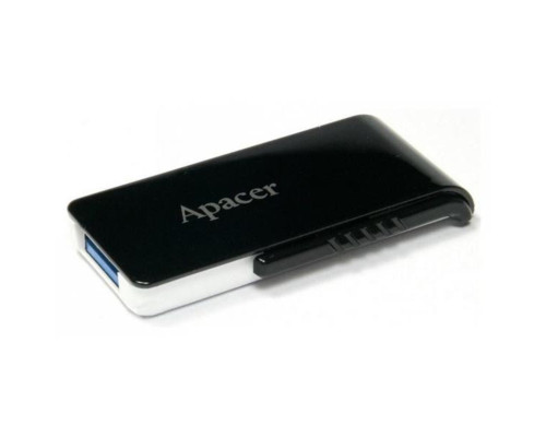 Flash Apacer USB 3.0 AH350 64Gb black (AP64GAH350B-1)