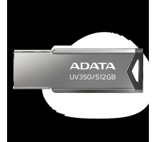 Flash A-DATA USB 3.2 UV 350 512Gb Silver (AUV350-512G-RBK)