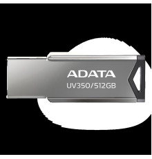 Flash A-DATA USB 3.2 UV 350 512Gb Silver (AUV350-512G-RBK)