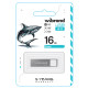 Flash Wibrand USB 2.0 Shark 16Gb Silver (WI2.0/SH16U4S)