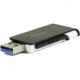 Flash Apacer USB 3.0 AH350 128Gb black (AP128GAH350B-1)