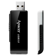 Flash Apacer USB 3.0 AH350 128Gb black (AP128GAH350B-1)