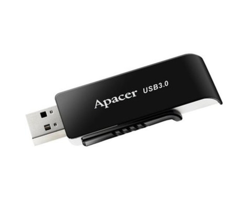 Flash Apacer USB 3.0 AH350 128Gb black (AP128GAH350B-1)