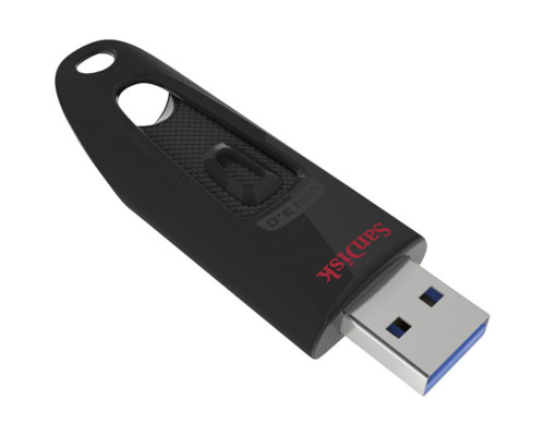 Flash SanDisk USB 3.0 Ultra 64Gb (130Mb/s) Black (SDCZ48-064G-U46)