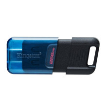 Flash Kingston USB 3.2 DT 80M 256GB Type-C Black/Blue (DT80M/256GB)