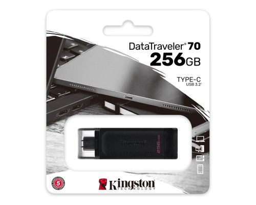 Flash Kingston USB 3.2 DT 70 256GB Type-C (DT70/256GB)