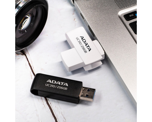 Flash A-DATA USB 3.2 UC310 256Gb Black (UC310-256G-RBK)