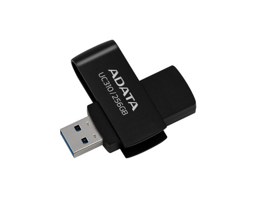 Flash A-DATA USB 3.2 UC310 256Gb Black (UC310-256G-RBK)