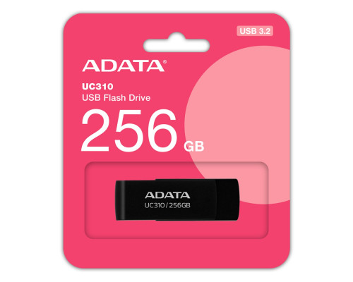 Flash A-DATA USB 3.2 UC310 256Gb Black (UC310-256G-RBK)