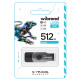 Flash Wibrand USB 3.2 Gen1 Lizard 512GB Black (WI3.2/LI512P9B)