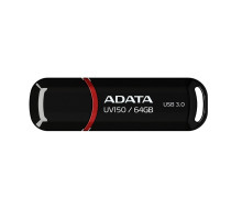 Flash A-DATA USB 3.2 AUV 150 64Gb Black (AUV150-64G-RBK)