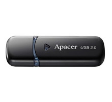 Flash Apacer USB 3.0 AH355 64Gb black (AP64GAH355B-1)