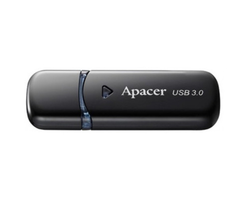 Flash Apacer USB 3.0 AH355 64Gb black (AP64GAH355B-1)