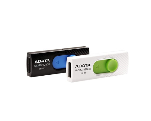 Flash A-DATA USB 3.0 AUV 320 32Gb Black/Blue (AUV320-32G-RBKBL)