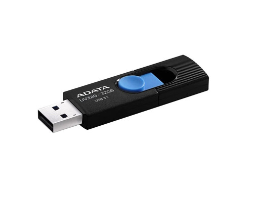 Flash A-DATA USB 3.0 AUV 320 32Gb Black/Blue (AUV320-32G-RBKBL)