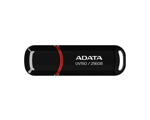 Flash A-DATA USB 3.2 UV150 256Gb Black (AUV150-256G-RBK)