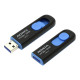 Flash A-DATA USB 3.2 UV 128 32Gb Black/Blue (AUV128-32G-RBE)