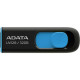 Flash A-DATA USB 3.2 UV 128 32Gb Black/Blue (AUV128-32G-RBE)