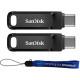 Flash SanDisk USB 3.1 Ultra Dual Go Type-C 64Gb (150 Mb/s) (SDDDC3-064G-G46)
