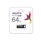 Flash A-DATA USB 3.2 UR340 64Gb Black (AROY-UR340-64GBK)