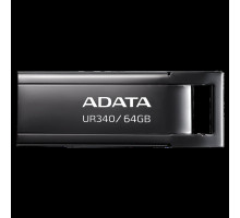 Flash A-DATA USB 3.2 UR340 64Gb Black (AROY-UR340-64GBK)