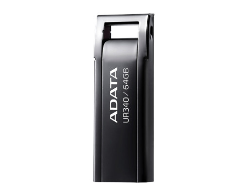 Flash A-DATA USB 3.2 UR340 64Gb Black (AROY-UR340-64GBK)