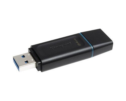 Flash Kingston USB 3.2 DT Exodia 64GB Black/Teal (DTX/64GB)