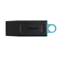 Flash Kingston USB 3.2 DT Exodia 64GB Black/Teal (DTX/64GB)