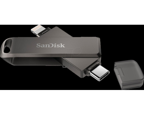 Flash SanDisk USB 3.1 iXpand Luxe 256Gb Type-C/Lightning Apple (SDIX70N-256G-GN6NE)