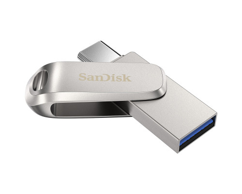 Flash SanDisk USB 3.1 Ultra Dual Luxe Type-C 128Gb (150 Mb/s) (SDDDC4-128G-G46)