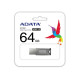 Flash A-DATA USB 3.2 UV 350 64Gb Silver (AUV350-64G-RBK)