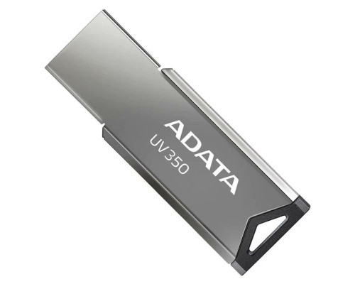 Flash A-DATA USB 3.2 UV 350 64Gb Silver (AUV350-64G-RBK)