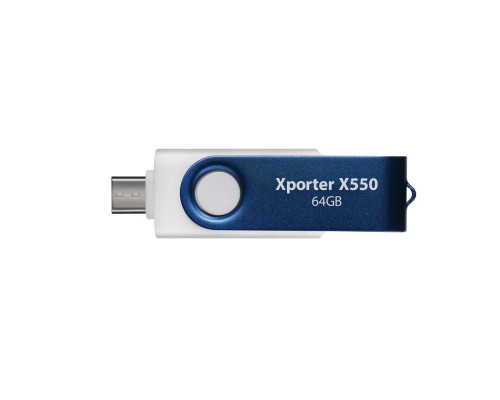 Flash Patriot USB 3.2 Gen 1 Xporter X550 64GB Type-A+C (PS64GX550AAD)