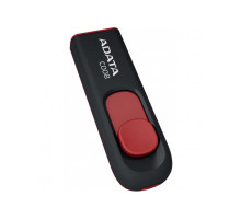 Flash A-DATA USB 2.0 C008 16Gb Black/Red (AC008-16G-RKD)