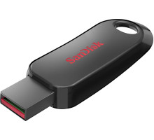 Flash SanDisk USB 2.0 Cruzer Snap 128Gb Black (SDCZ62-128G-G35)