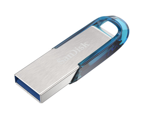 Flash SanDisk USB 3.0 Ultra Flair 128Gb Blue (SDCZ73-128G-G46B)