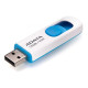 Flash A-DATA USB 2.0 C008 16Gb White/Blue (AC008-16G-RWE)