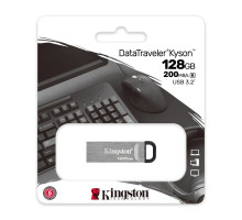 Flash Kingston USB 3.2 DT Kyson 128GB Silver/Black (DTKN/128GB)